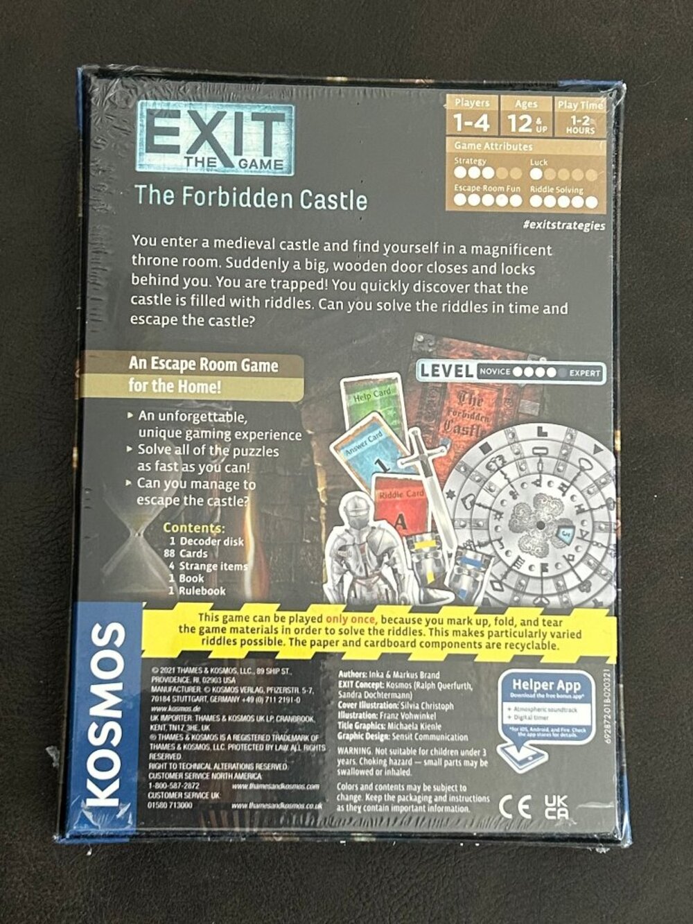 Escape Room Card Game - Picture 2 of 2